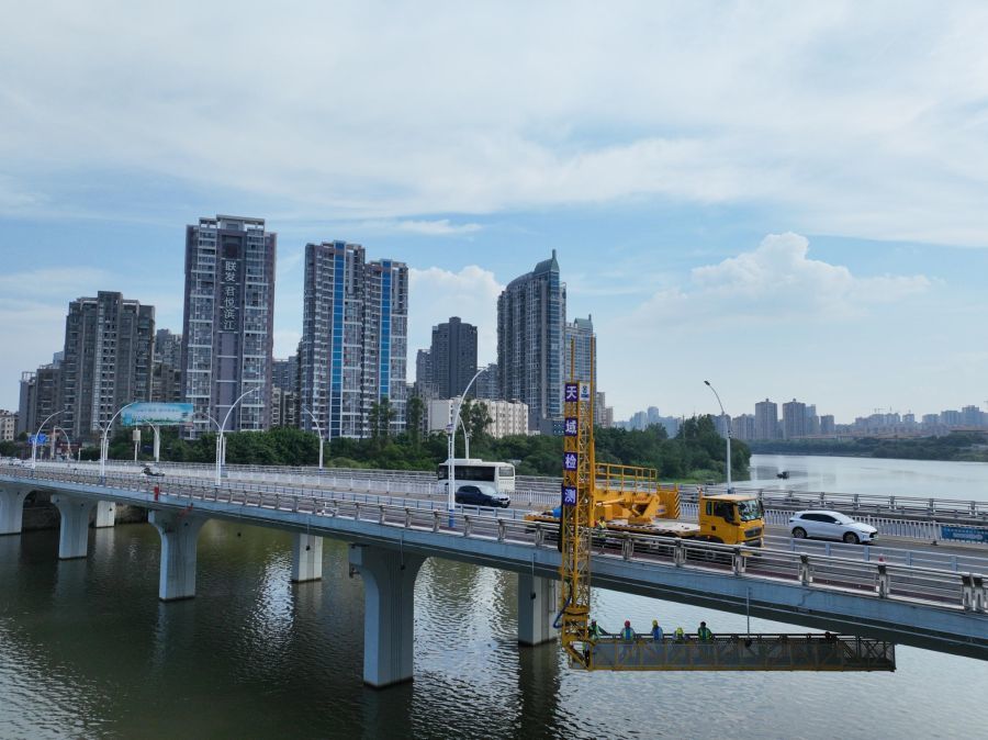 西河大橋橋梁外觀檢查圖