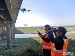 湖北鄂東高速首次采用無人機檢測橋梁安全